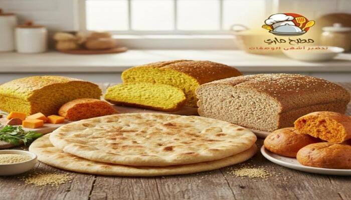 طريقة عمل خبز خالي من الغلوتين … خبز صحي في البيت