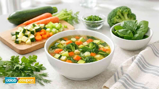 طرق إعداد شوربة صحية مشبعة بدون دهون تناسب الرجيم